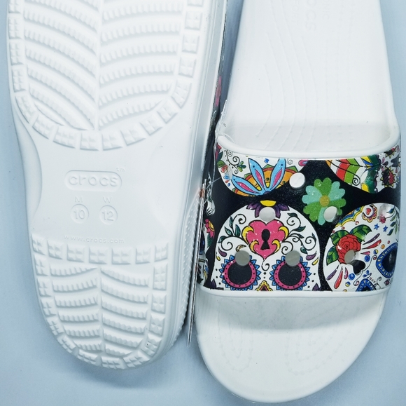 CROCS Shoes Crocs Classic Slides Professionally Hydro Dipped Poshmark